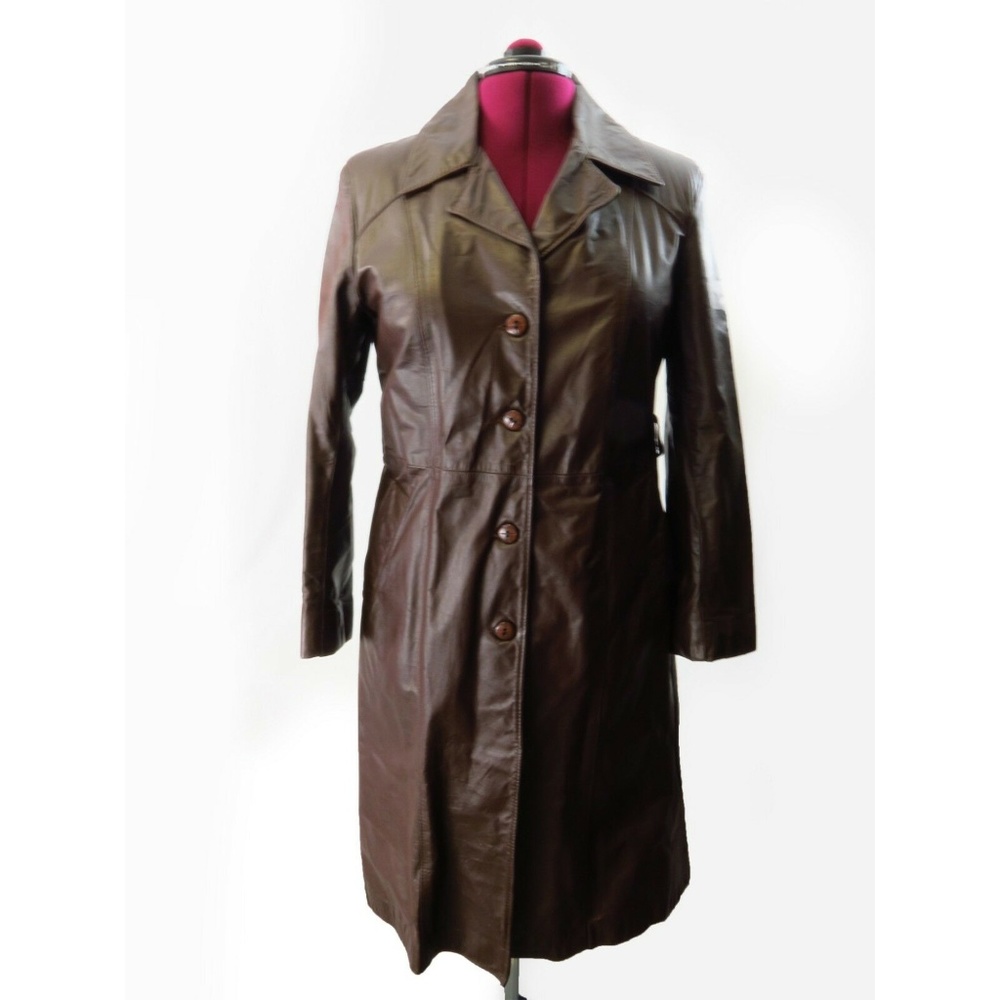 Leather jacket Shop Sears women sz 10